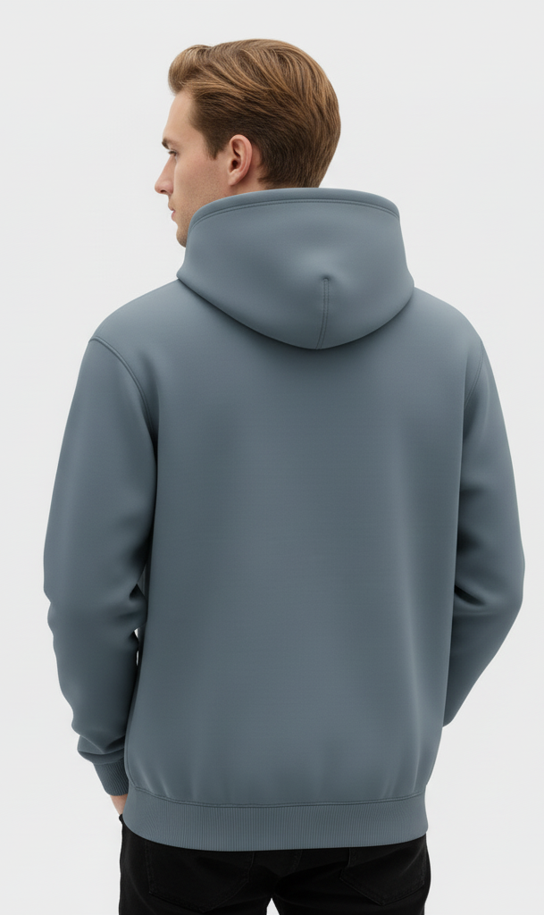 Plain Greish Hoodie