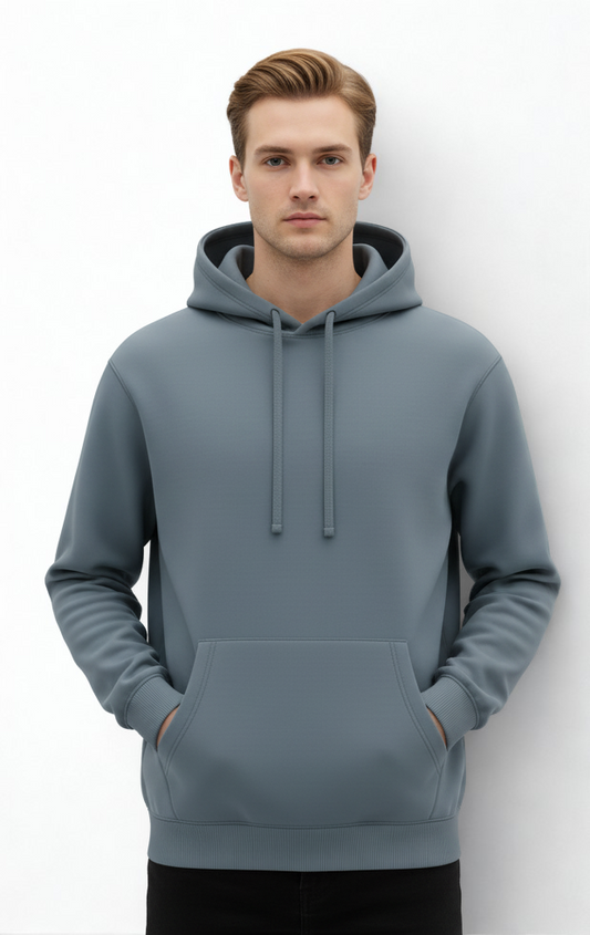 Plain Greish Hoodie