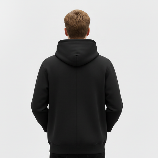 Plain Black Hoodie
